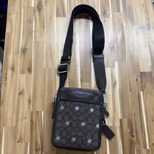 Coach Black and Brown Messenger Bag